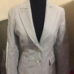 Express Pinned Stripped Blazer Jacket Size 6